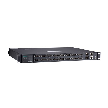 Moxa 16Prt, 3in1 Rgd Dvc Srvr, 2X10/100M Rj45 1588V2, NPrt S9650I-16-2Hv-Msc-T NPort S9650I-16-2HV-MSC-T